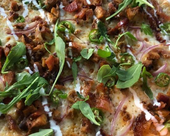 Spicy Chicken Flatbread