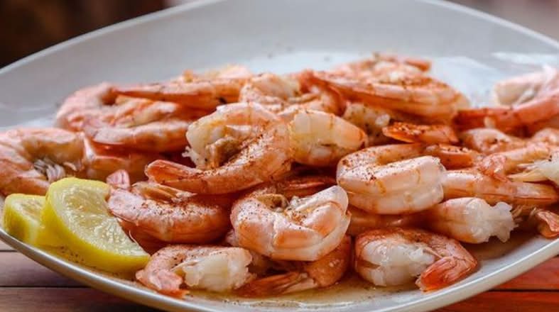Steamed Shrimp