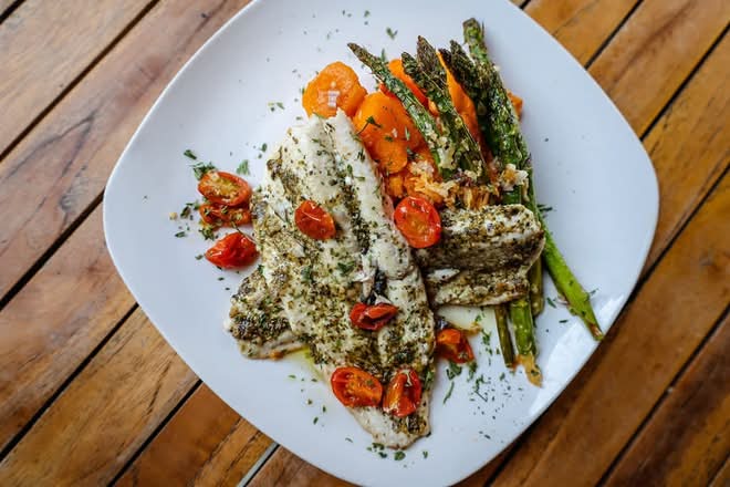 Pan Seared Trout