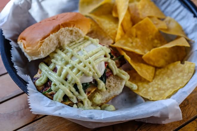 Capri Chicken Sandwich