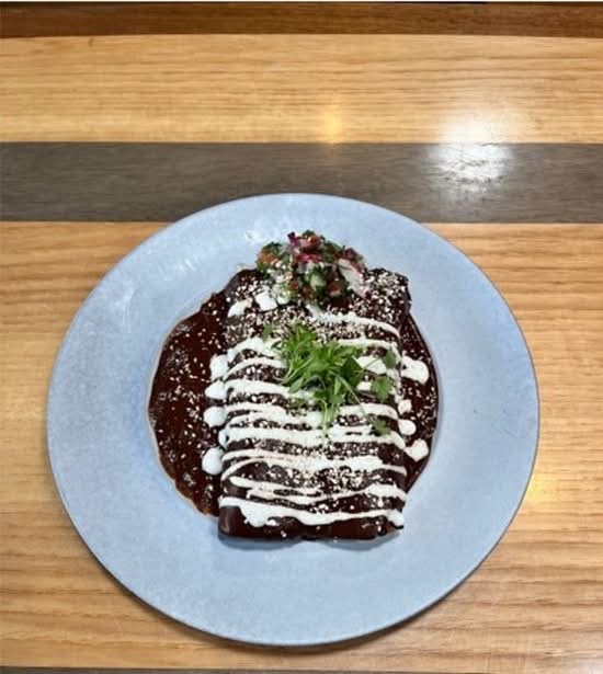 Mole Enchiladas