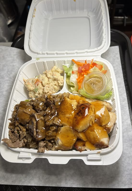 Two item combination plate