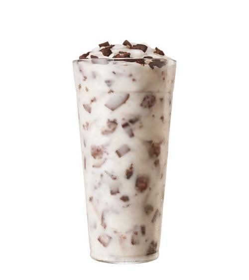 Sonic Blast With Chocolate Chunk Brownie
