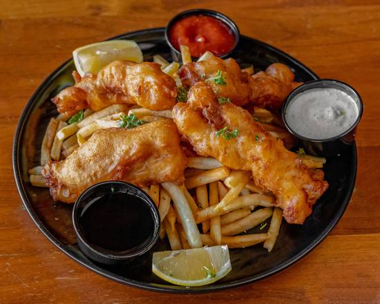 Beer Battered Fish N Chips