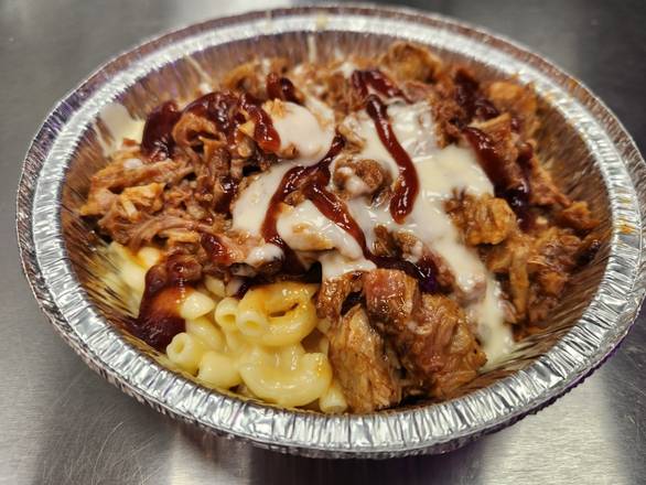 BBQ Pulled Pork Mac & Cheese