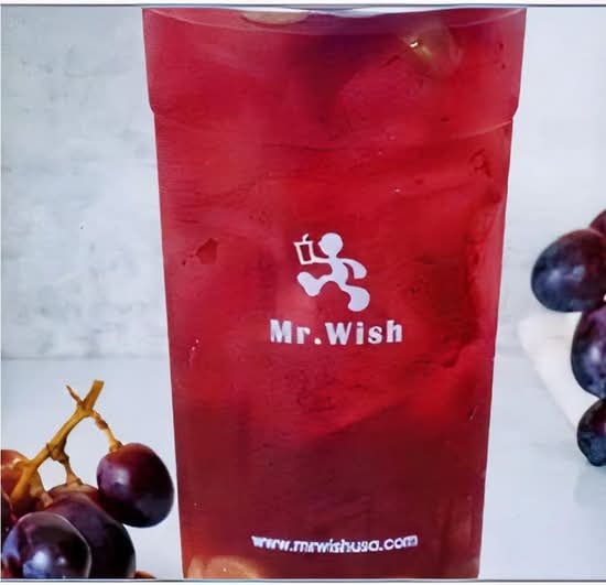 Grapes Tea w.Fresh Pulp
