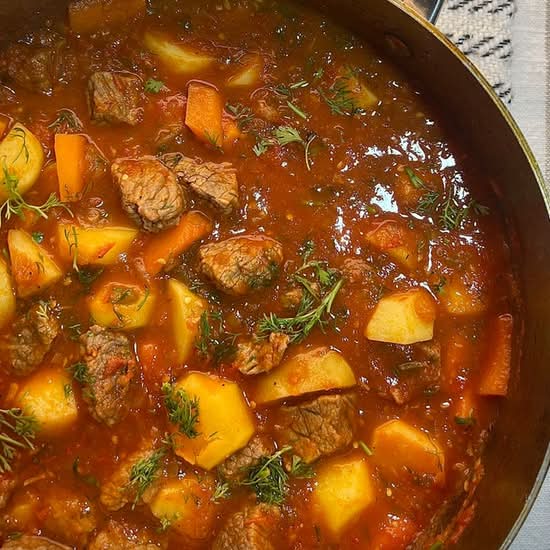 Beef Stew (Guisado De Carne)
