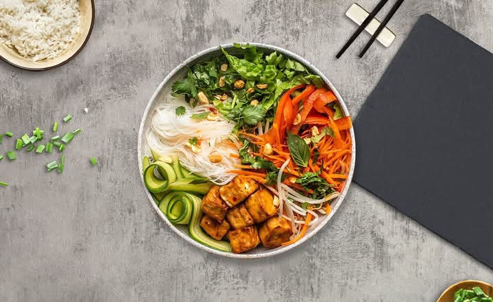 Thit Nuong Cha Gio Vermicelli