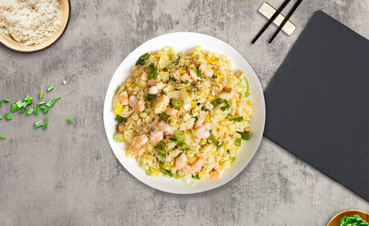 Spicy Seafood Fried Rice Lunch
