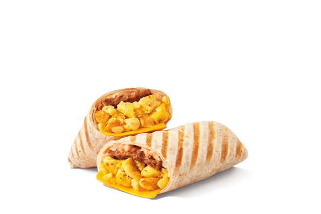 Sausage & Bacon Double Stacked Classic Breakfast Wrap