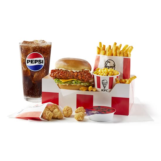 Zinger Drip Sandwich Box Meal