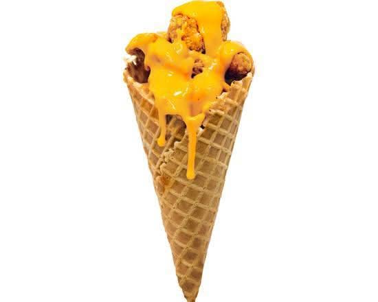 Chicken Waffle Cone