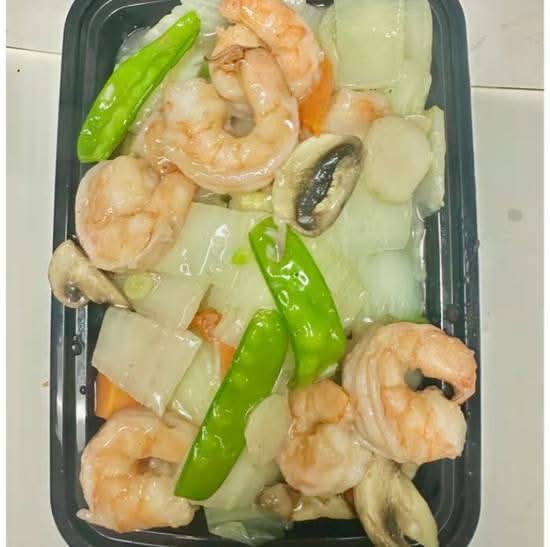 Shrimp with Chinese Vegetables