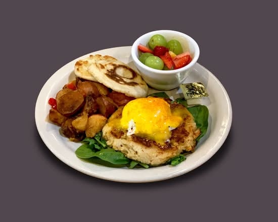 Crabcake Benedict
