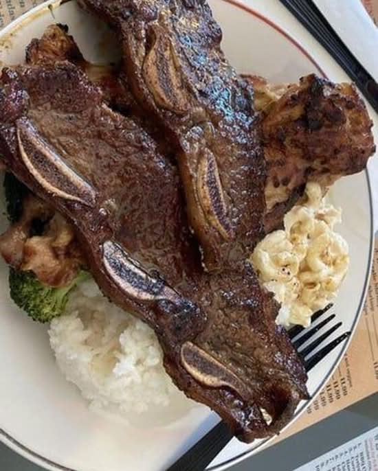 9. BBQ Chicken & Short Ribs