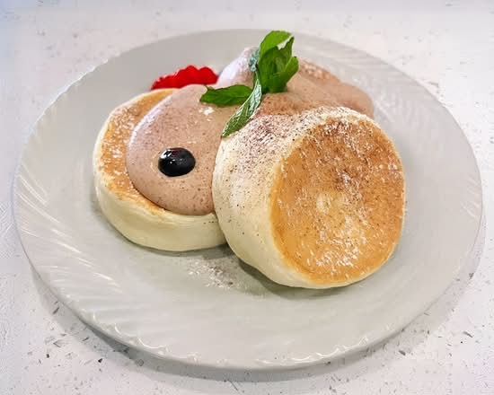 Souffle with Chocolate Cheese Foam