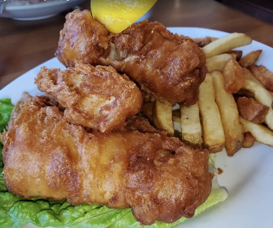 Beer Battered Fish & Chips