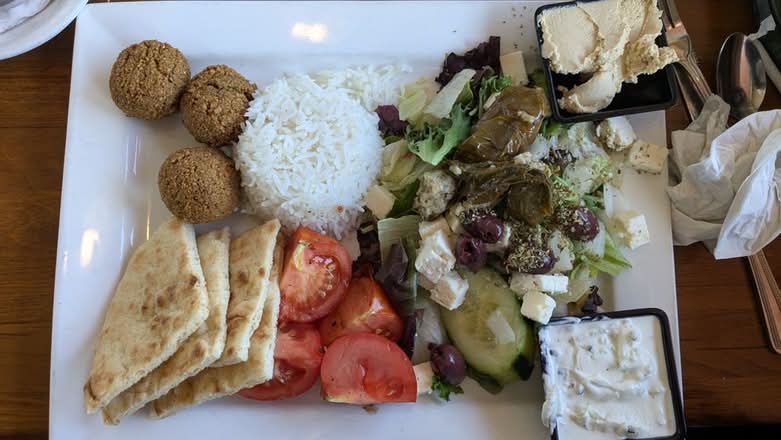 Mediterranean Veggie Platter