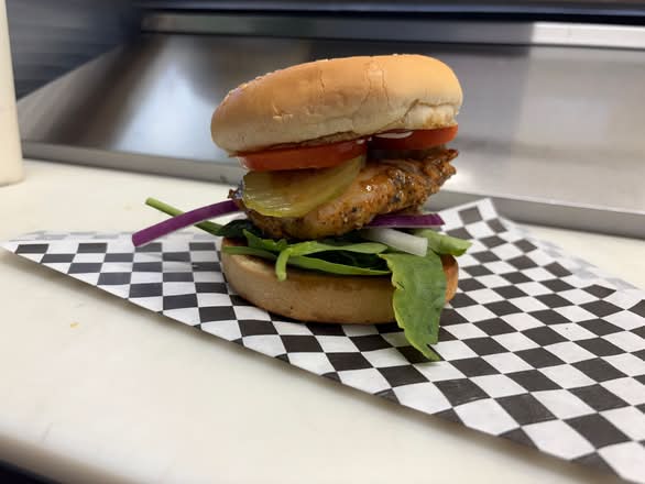 Alec's Chicken Burger