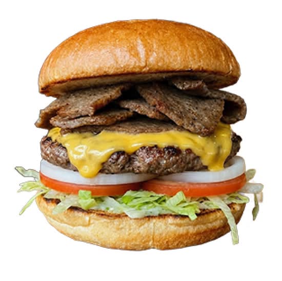 Gyro Cheeseburger
