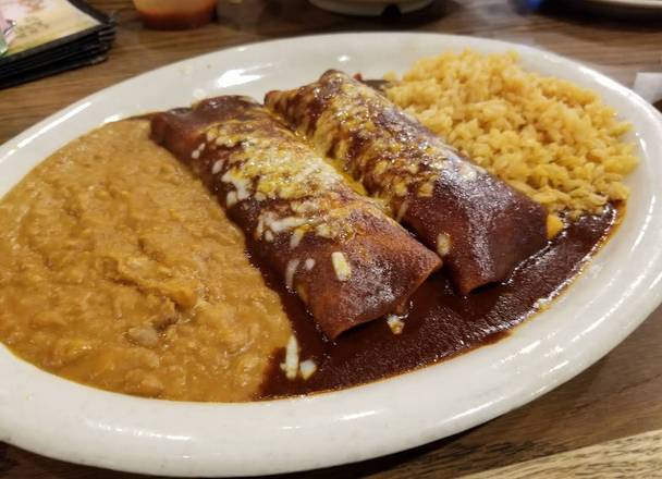 #19 Mole Enchiladas