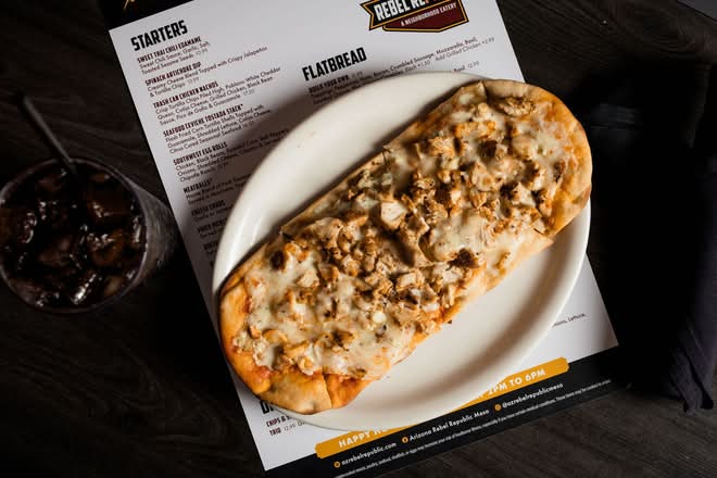 Buffalo Chicken Flatbread