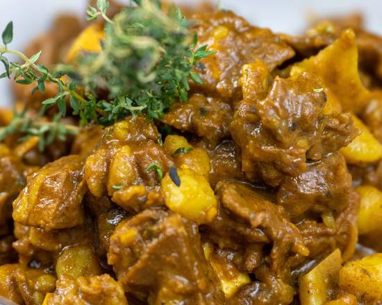 Curry Goat Side