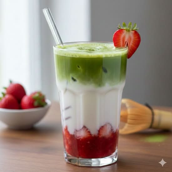 Strawberry Matcha