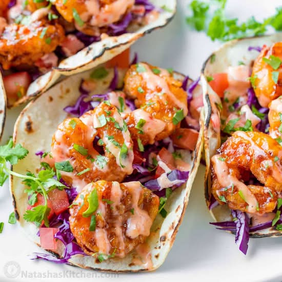 Fire Shrimp Tacos