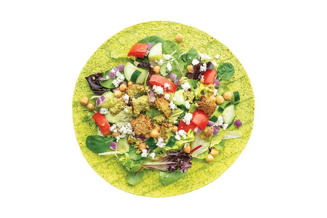 Mediterranean Veggie Wrap