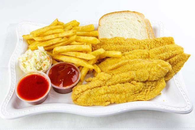 3 pc Catfish Fillet