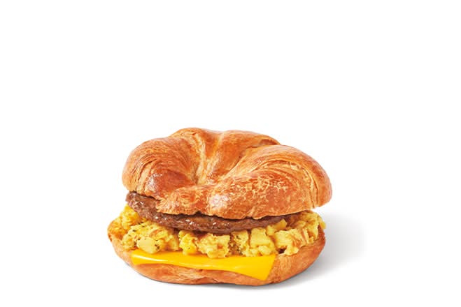 Scrambled Egg Loaded Croissant