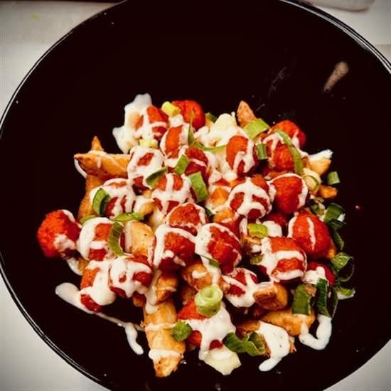 Buffalo Chicken Poutine