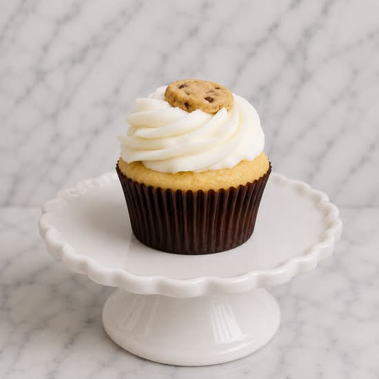Regular Cookie Dough Cupcake