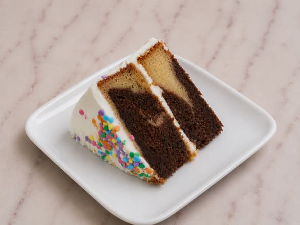 Marble Cake Slice