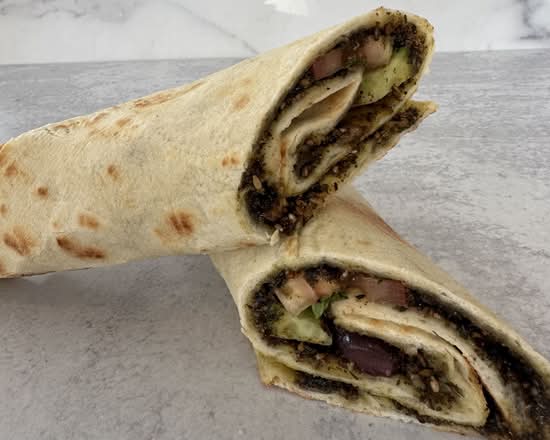 Zaatar Veggie Wrap