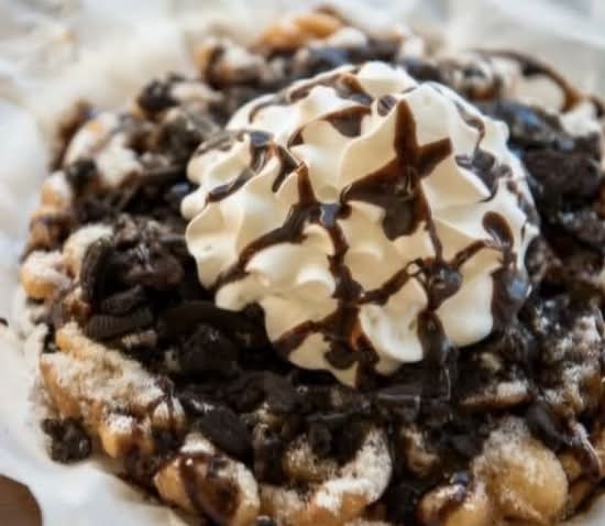 Oreo Cookie Funnel Cake