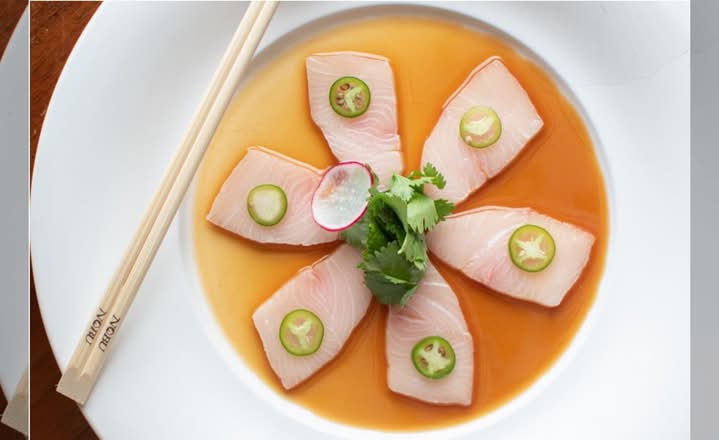 Jalapeno Yellowtail Sashimi