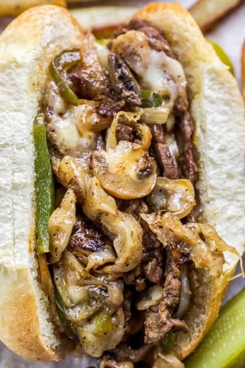 Mushroom Cheesesteak