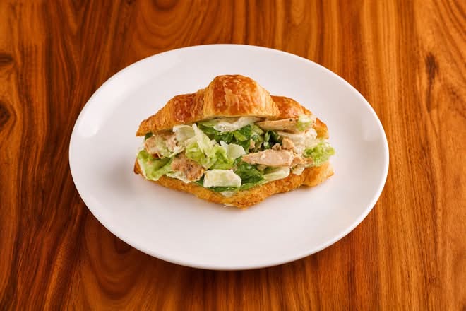 Stuffed Chicken Caesar Croissant