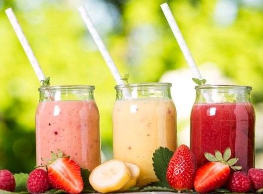 Fresh Fruit Smoothies
