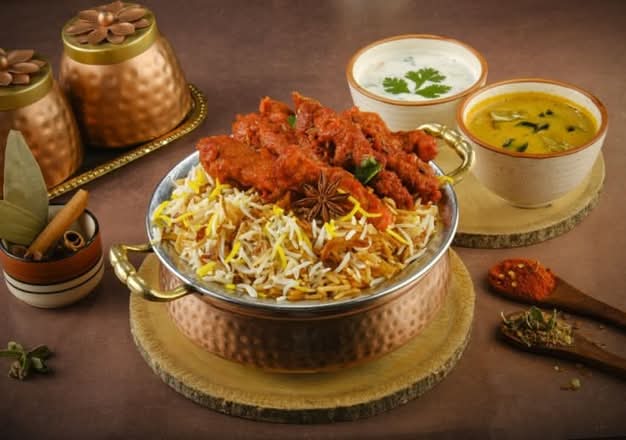 Shahi Chicken Biryani (Boneless)(Kids)(16oz)