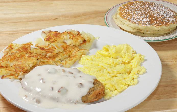 Country Fried Steak & Two Eggs
