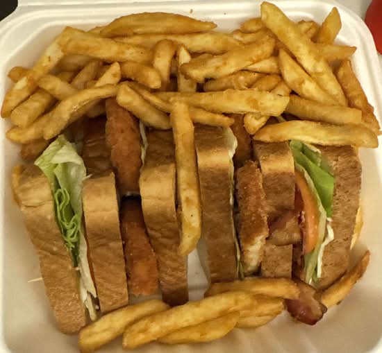 Crispy Chicken Club Sandwich