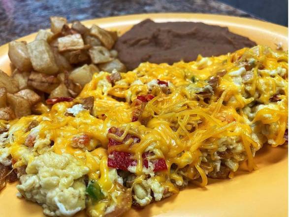 Migas & Egg Plate