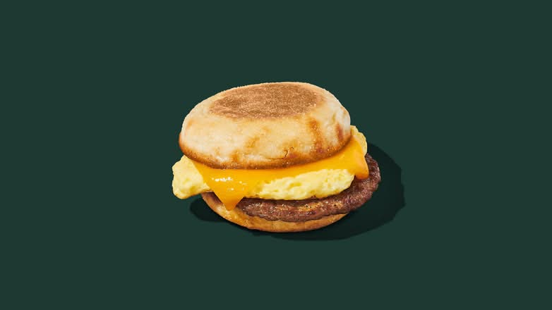 Sausage, Cheddar & Egg Sandwich
