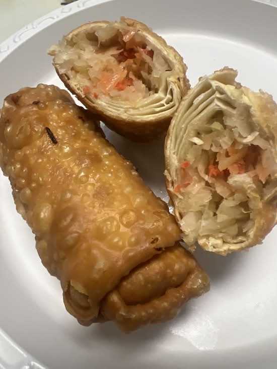 Roast Pork Egg Roll