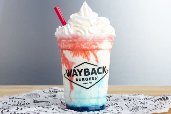 RED, WHITE & BLUE SHAKE