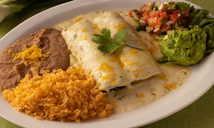 Spinach Enchilada Dinner