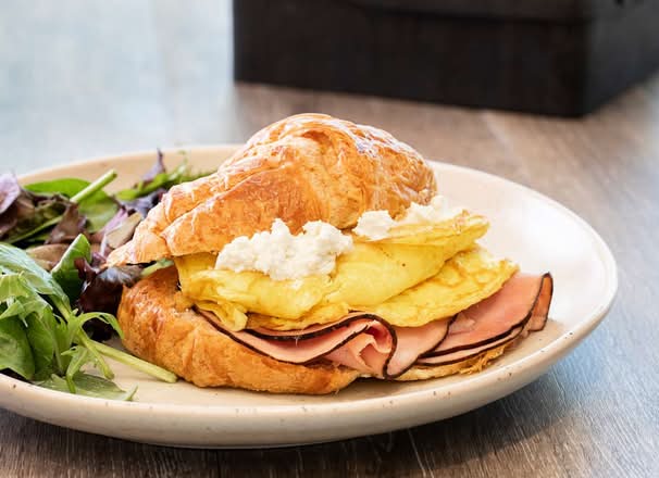 Soft Cooked Egg Croissant